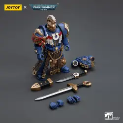 Warhammer 40k Action Figure 1/18 Ultramarines Honour Guard Chapter Champion 12 cm (przedsprzedaż)