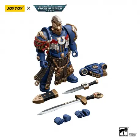 Warhammer 40k Action Figure 1/18 Ultramarines Honour Guard Chapter Champion 12 cm (przedsprzedaż)