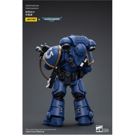 Warhammer 40k Action Figure 1/18 Ultramarines Intercessors 12 cm (przedsprzedaż)