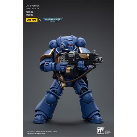 Warhammer 40k Action Figure 1/18 Ultramarines Intercessors 12 cm (przedsprzedaż)