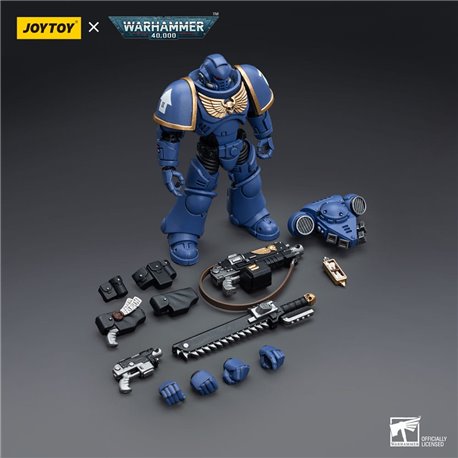 Warhammer 40k Action Figure 1/18 Ultramarines Intercessors 12 cm (przedsprzedaż)