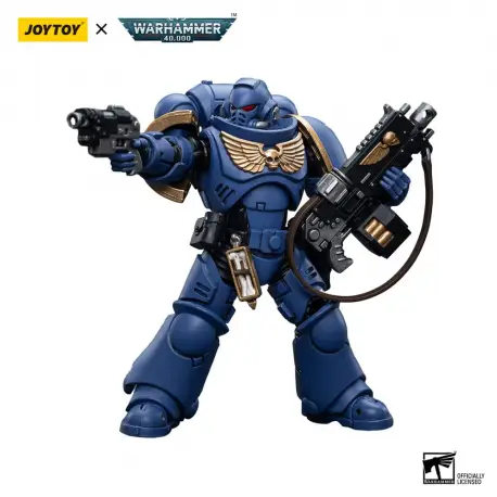 Warhammer 40k Action Figure 1/18 Ultramarines Intercessors 12 cm (przedsprzedaż)