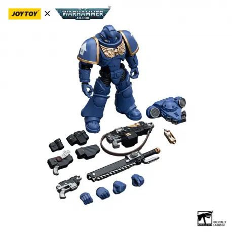 Warhammer 40k Action Figure 1/18 Ultramarines Intercessors 12 cm (przedsprzedaż)