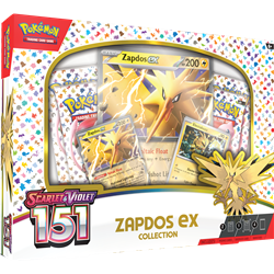 Pokemon TCG: Scarlet & Violet 151 Zapdos EX Box (przedsprzedaż)