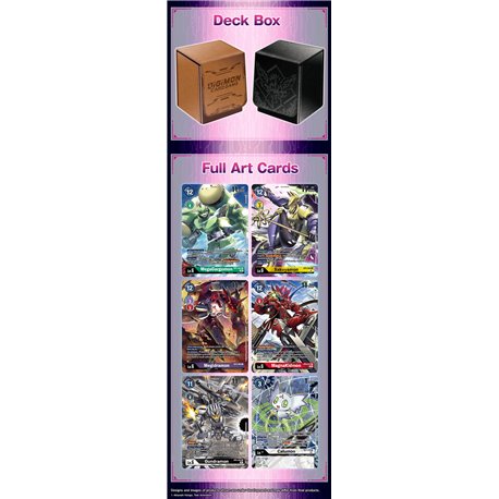 Digimon Card Game - Deck Box Set Beelzemon (Black)