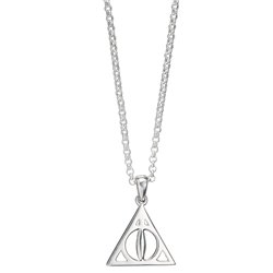 Harry Potter Pendant & Necklace Deathly Hallows (Sterling Silver) (przedsprzedaż)