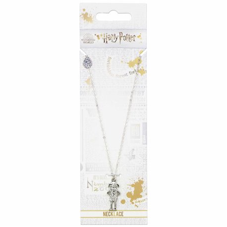 Harry Potter Pendant & Necklace Dobby the House-Elf (silver plated) (przedsprzedaż)
