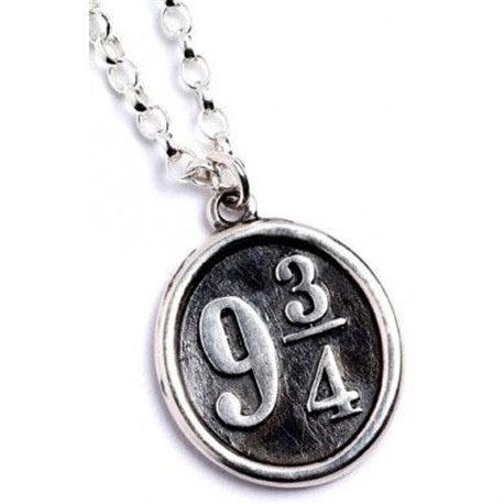 Harry Potter Pendant & Necklace Platform 9 3/4 (Sterling Silver) (przedsprzedaż)