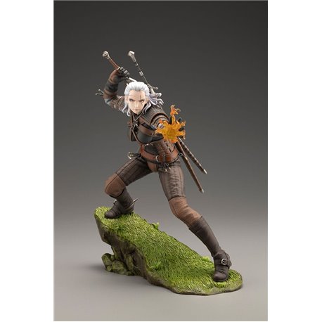 The Witcher Bishoujo PVC Statue 1/7 Geralt 23 cm (przedsprzedaż)