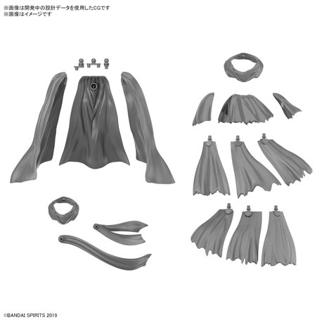 30MM 1/144  Option Parts Set 14 (Multi Cloth) (przedsprzedaż)