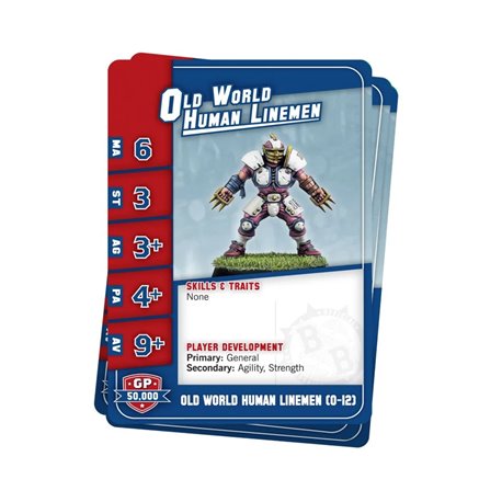 Blood Bowl: Old World Alliance Team Card Pack (przedsprzedaż)