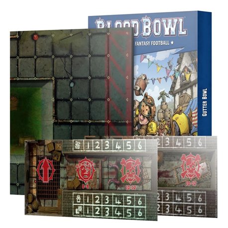 Blood Bowl: Gutterbowl Pitch & Rules (przedsprzedaż)