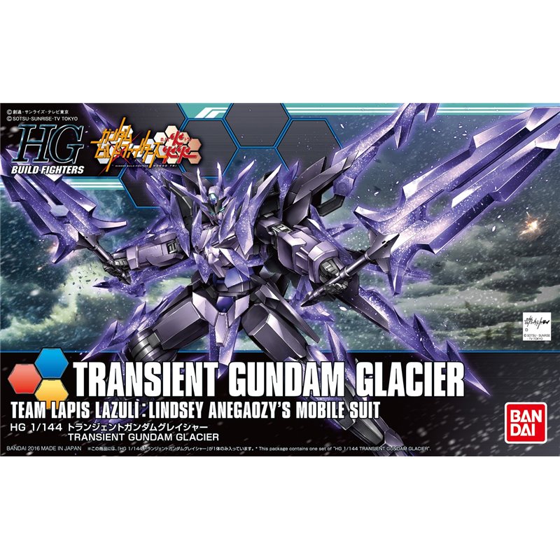 HGBF 1/144 Transient Gundam Glacier (przedsprzedaż)
