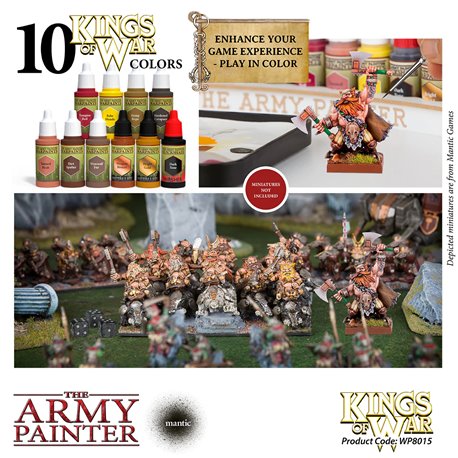 Army Painter Set - Kings of War Dwarfs Paint Set