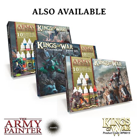 Army Painter Set - Kings of War Dwarfs Paint Set