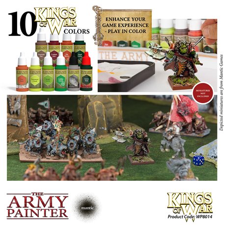 Army Painter Set - Kings of War Greenskins Paint Set