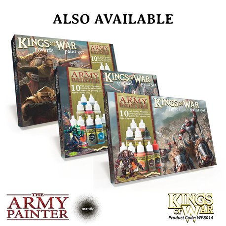 Army Painter Set - Kings of War Greenskins Paint Set