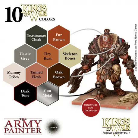 Army Painter Set - Kings of War Ogres Paint Set