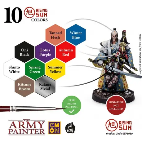 Army Painter Set - The Rising Sun Paint Set