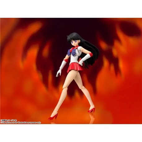 Sailor Moon S.H. Figuarts Action Figure Sailor Mars Animation Color Edition 14 cm