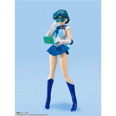 Sailor Moon S.H. Figuarts Action Figure Sailor Mercury Animation Color Edition 14 cm