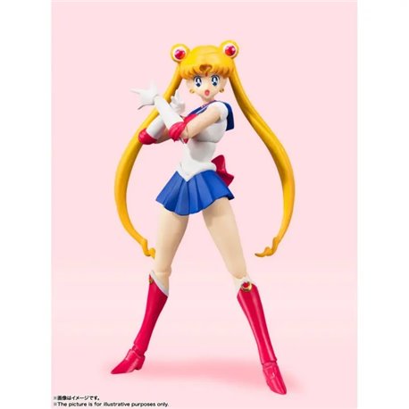 Sailor Moon S.H. Figuarts Action Figure Sailor Moon Animation Color Edition 14 cm