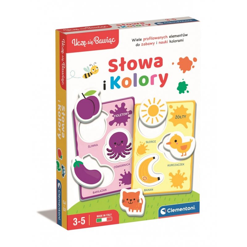 Uczę się bawiąc. Słowa i kolory