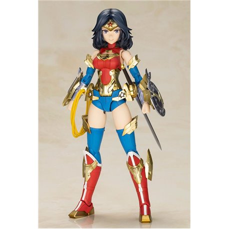 DC Comics Cross Frame Girl Plastic Model Kit Wonder Woman Humikane Shimada Ver. 16 cm (przedsprzedaż)