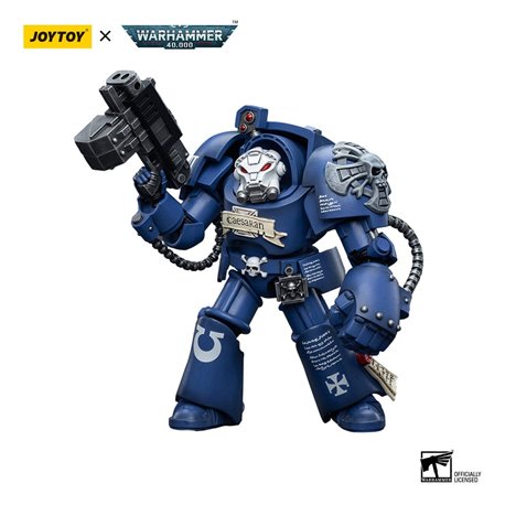 Warhammer 40k Action Figure 1/18 Ultramarines Terminators Brother Caesaran 12 cm (przedsprzedaż)