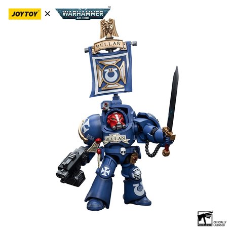 Warhammer 40k Action Figure 1/18 Ultramarines Terminators Sergeant Bellan 12 cm (przedsprzedaż)