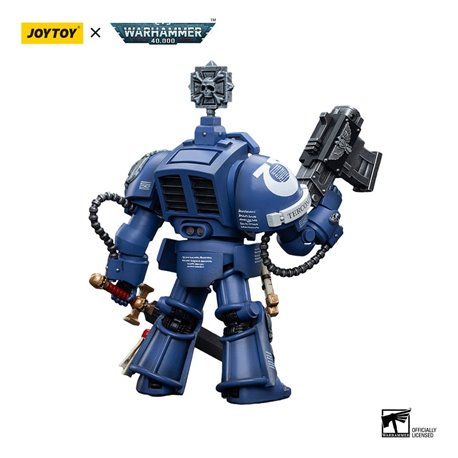 Warhammer 40k Action Figure 1/18 Ultramarines Terminators Sergeant Terconon 12 cm (przedsprzedaż)