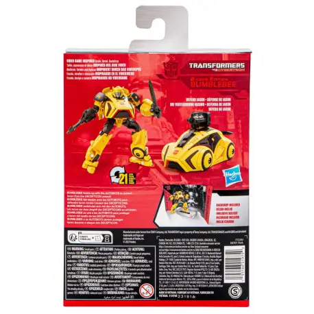 Transformers Studio Series Gamer Edition Deluxe Class War for Cybertron Bumblebee 11 cm