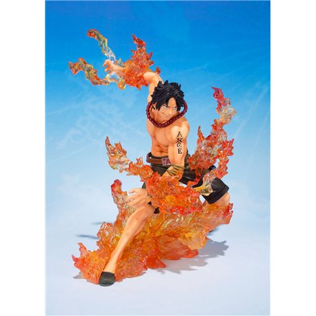 One Piece FiguartsZERO PVC Statue Portgas D. Ace Brother's Bond 16 cm (przedsprzedaż)