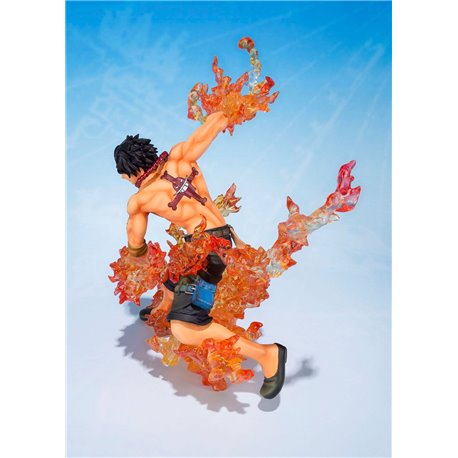 One Piece FiguartsZERO PVC Statue Portgas D. Ace Brother's Bond 16 cm (przedsprzedaż)