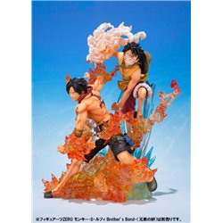 One Piece FiguartsZERO PVC Statue Portgas D. Ace Brother's Bond 16 cm (przedsprzedaż)