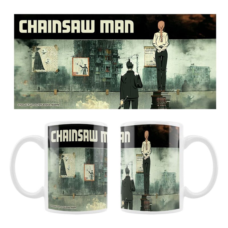 Chainsaw Man Ceramic Mug Makima & Aki (przedsprzedaż)