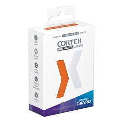 Ultimate Guard Cortex Sleeves Standard Size Matte Orange (100) (przedsprzedaż)
