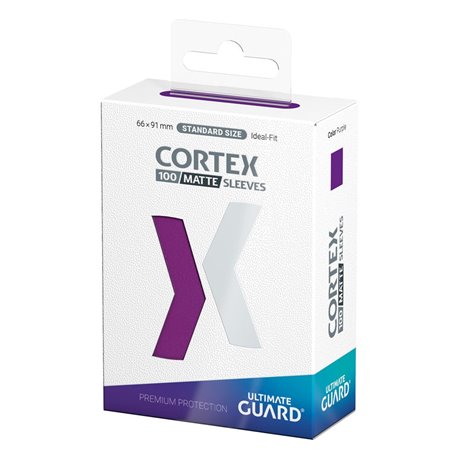 Ultimate Guard Cortex Sleeves Standard Size Matte Purple (100) (przedsprzedaż)