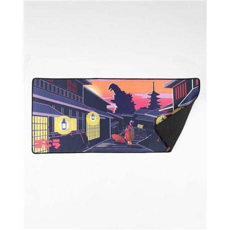 Godzilla Oversized Mousepad Japanese Godzilla Skyline (przedsprzedaż)