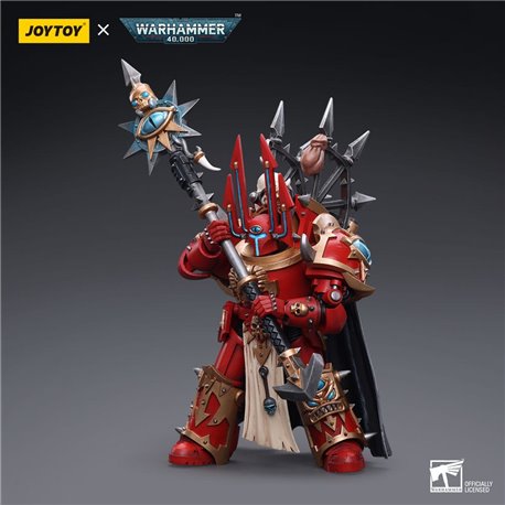 Warhammer 40k Action Figure 1/18 Chaos Space Marines Crimson Slaughter Sorcerer Lord in Terminator Armour 12 cm (przedsprzedaż)