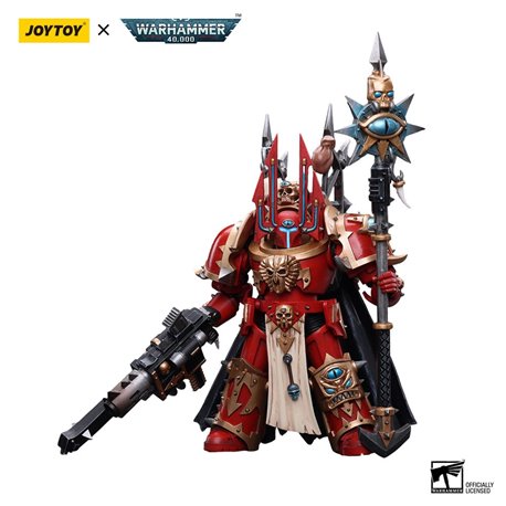 Warhammer 40k Action Figure 1/18 Chaos Space Marines Crimson Slaughter Sorcerer Lord in Terminator Armour 12 cm (przedsprzedaż)