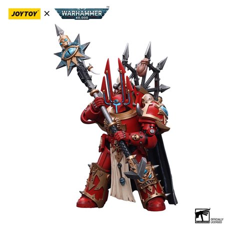 Warhammer 40k Action Figure 1/18 Chaos Space Marines Crimson Slaughter Sorcerer Lord in Terminator Armour 12 cm (przedsprzedaż)