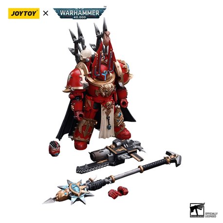 Warhammer 40k Action Figure 1/18 Chaos Space Marines Crimson Slaughter Sorcerer Lord in Terminator Armour 12 cm (przedsprzedaż)