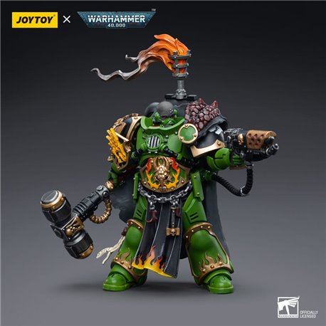 Warhammer 40k Action Figure 1/18 Salamanders Captain Adrax Agatone 12 cm (przedsprzedaż)