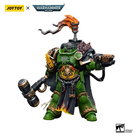 Warhammer 40k Action Figure 1/18 Salamanders Captain Adrax Agatone 12 cm (przedsprzedaż)