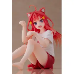 The Quintessential Quintuplets PVC Statue Desktop Itsuki Nakano Newley Written Cat Roomwear Ver. (przedsprzedaż)