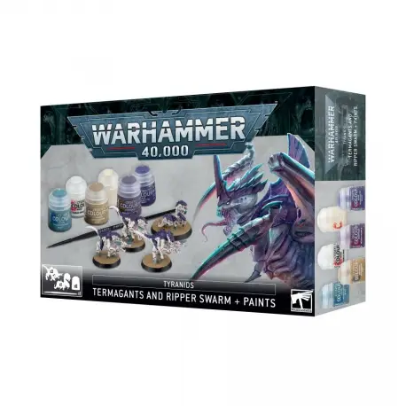 Warhammer 40k Termagants and Ripper Swarm + Paint Set