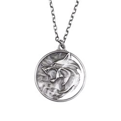 The Witcher Season 03 Replica 1/1 Necklace Wolf Medallion (przedsprzedaż)