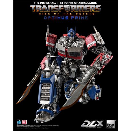 Transformers: Rise of the Beasts DLX Action Figure 1/6 Optimus Prime 28 cm (przedsprzedaż)