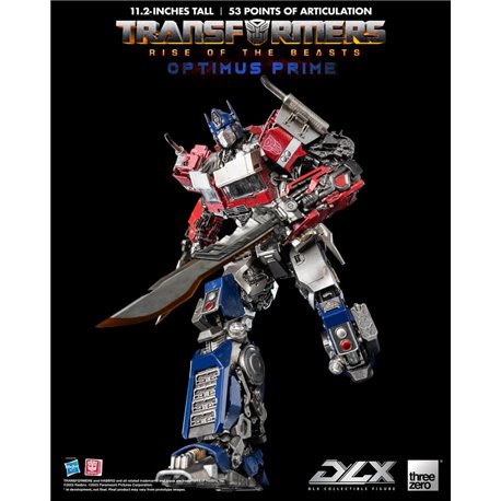 Transformers: Rise of the Beasts DLX Action Figure 1/6 Optimus Prime 28 cm (przedsprzedaż)